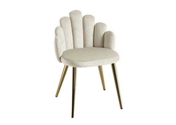 Silla Hand Gold Terciopelo