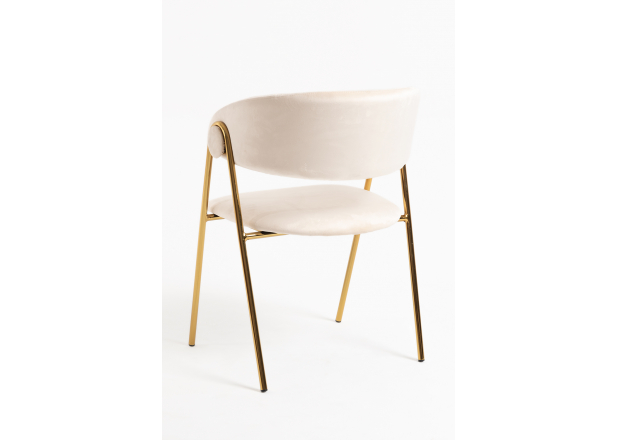 Silla Mihu Gold Terciopelo