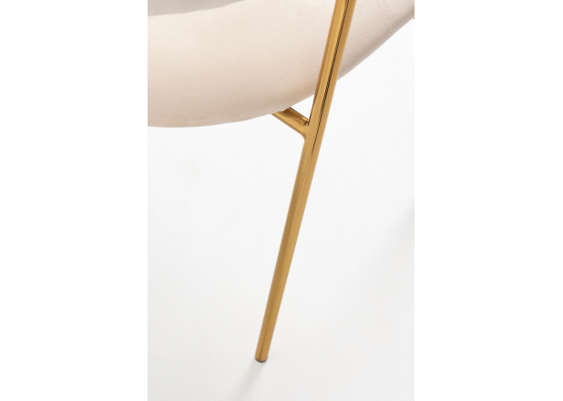 Silla Mihu Gold Terciopelo