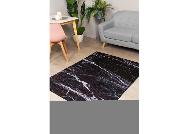 Alfombra Marmol Black