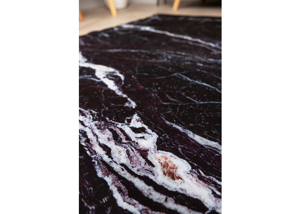 Alfombra Marmol Black