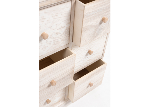 Cajonera Dasori Alta 6 Cajones - Muebles Auxiliares