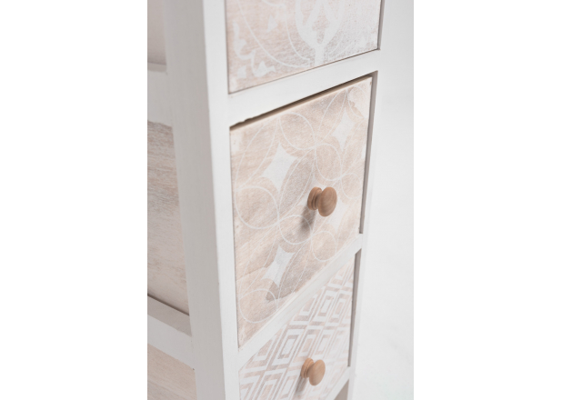 Cajonera Mabet Estrecha 3 Cajones - Muebles Auxiliares