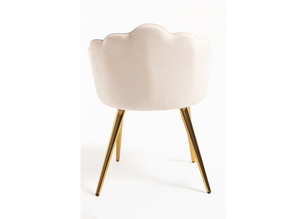 Silla Blume Gold Terciopelo