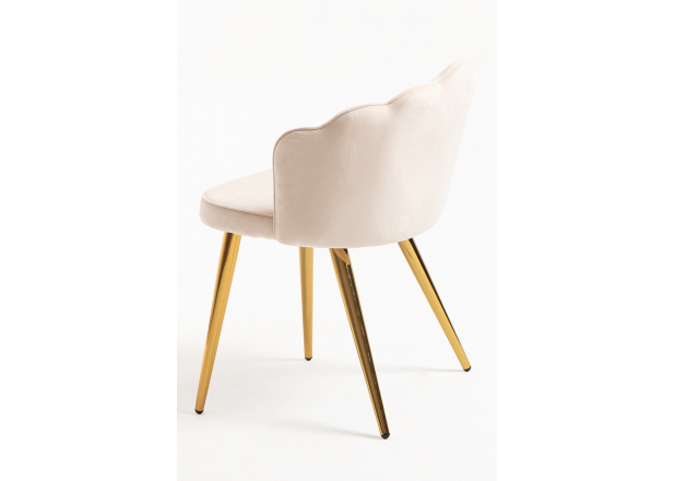 Silla Blume Gold Terciopelo