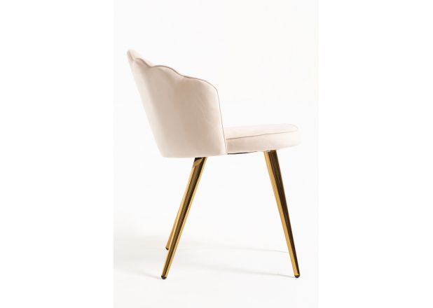 Silla Blume Gold Terciopelo