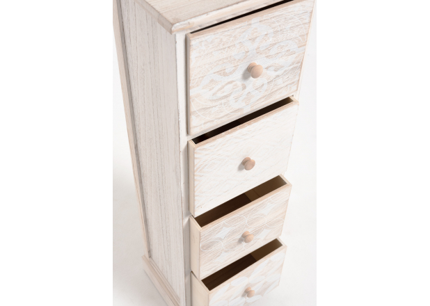 Cajonera Dasori 4 Cajones - Muebles Auxiliares