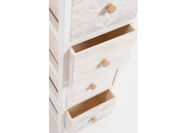 Cajonera Mabet Estrecha 4 Cajones - Muebles Auxiliares