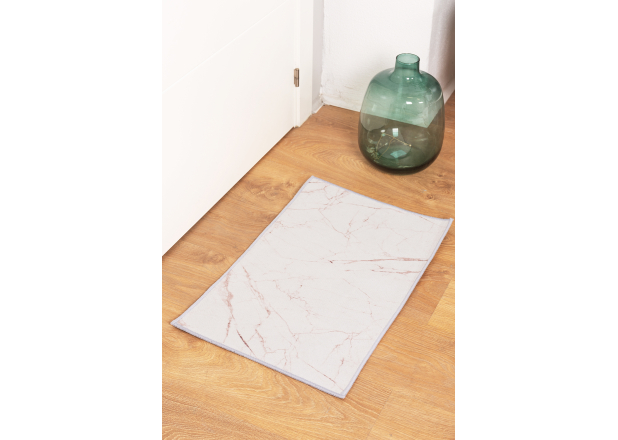 Alfombra Marmol White